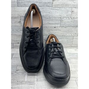 Dr. Comfort Justin Shoes Mens Size 12W Black Leather Wide Walking Comfort 5510‎